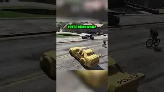 1000 iq plan to catch criminal with cardboard cop car