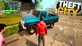 Theft City RP: Online World (Android, iOS) Mobile Gameplay - The GTA-Style Game You NEED to Play! 🚗💥
