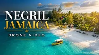 7 Mile Beach Negril Jamaica Drone Video