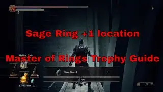 Dark Souls III - How to find the Sage Ring +1 location [Master of Rings Trophy]