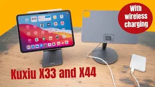 Kuxiu Magnetic stands for M4 iPad Pro and Air 2024 with WIRELESS charging