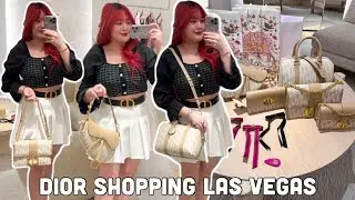 Dior Shopping In Las Vegas | What’s New At Dior?🛍️ Dior Saddle, Dior 30 Montaigne, Dior Groove Bag