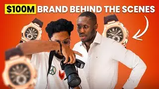 MY $100M Watch Brand Shoot Day VLOG