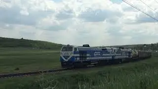 TE33AC-3008/3003 [CFM] Freight train | Грузовой поезд