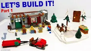 LEGO Icons 2023 Alpine Lodge 10325 Build Part 1