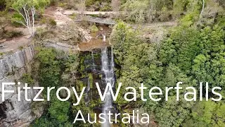 Fitzroy Falls - живописные водопады в национальном парке Австралии.