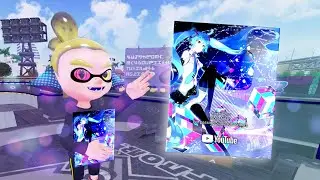 A Hatsune Miku Custom Play Button (Splatoon SFM Timelapse)