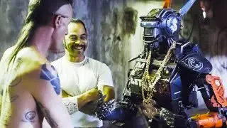 Robot turns into gangster |chappie explained | CinephileCorner