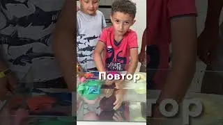 Крутая Игра 🥰 ПОВТОРЯЙ Water Bubble Challenge 