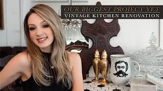 Renovating Our Vintage Kitchen // Design Plans