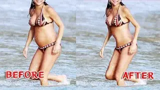 Make Fat To Slim Body In A Photoshop Tutorial CS6
