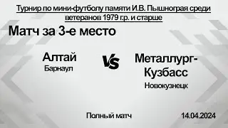 Алтай (Барнаул) - Металлург-Кузбасс (Новокузнецк). Полный матч