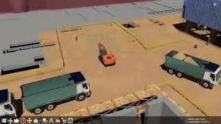 Fuzor Site Logistic Planning