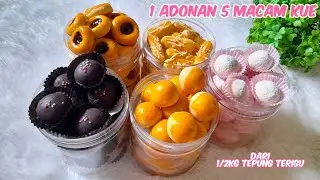 PRAKTIS 1 ADONAN JADI 5 MACAM KUE KERING ENAK