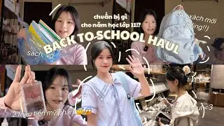 BACK TO SCHOOL HAUL 2025 | Girls Prepare New Backpacks, Books, Makeup