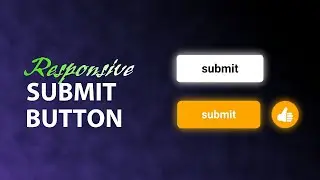 Responsive Submit Button Hover Animation In HTML & CSS 