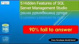5 Interesting and Hidden Features of SQL Server Management Studio | Coding Era