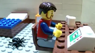 Spider Roommate (Lego Stop Motion)