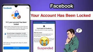 Facebook Your Account has been Locked Problem Solved Confirm Your Identity I'd Suspended