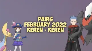PAIRS FEBRUARI 2022 DARKRAI CRESSELIA DAN SEASONAL NGERI BOS | POKEMON MASTERS EX