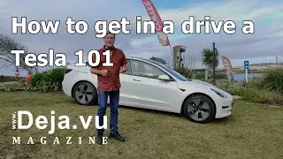 How to drive a Tesla - 101 lesson
