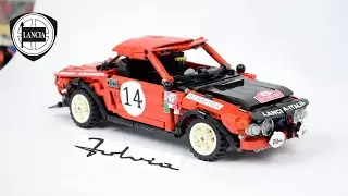 Lego Lancia Fulvia 1.6 HF Rally Car [TC18]