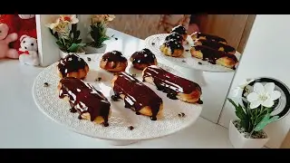 اسهل la pâte à choux 😍 بدون حليب سهله وبسيطه جدا 😋😋