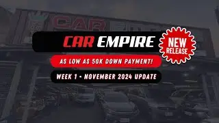 Car Empire | NOVEMBER PART 1