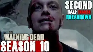 The Walking Dead Season 10 Second Half Trailer Breakdown!
