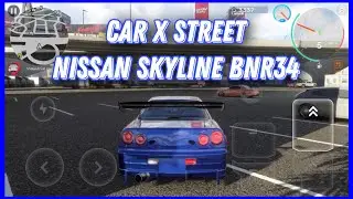Nissan skyline r34 (Carx Street)