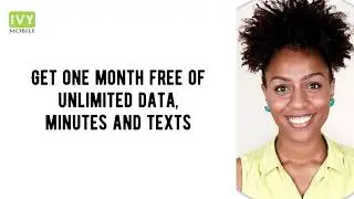 Free unlimited data, minutes and texts for a month. Claim here.