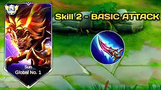 SUN SKILL 2 - CAN TRIGGER ALL BASIC ATTACK ITEM | SUN BEST BUILD 2024 | SUN MOBILE LEGENDS