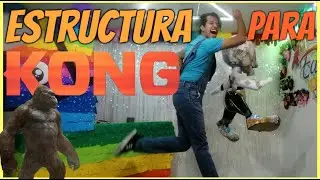 Estructura para piñata de Kong  ( GOTZILA VS KONG )EDREI POP