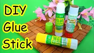 How to make glue stick||glue stick banane ka tarika||diy fevi stick||diy glue||Sajal's art