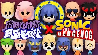 Every SONIC X FRIDAY NIGHT FUNKIN' Mii MOD EVER!