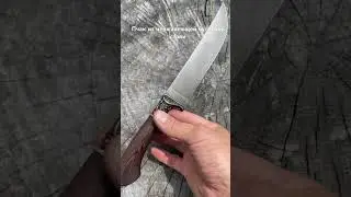 Пчак из нержавеющего Булата собственного производства. #ножи #knife #knivesout