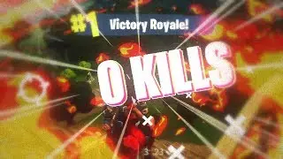 GANHEI UMA PARTIDA SENDO CARREGADO TOTAL! - Fortnite