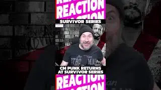 CM PUNK WWE RETURN REACTION - Survivor Series 2023