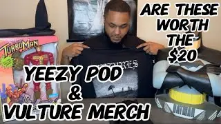 Yeezy Pod & Vultures Merch | Review And Thoughts | On Foot