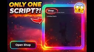 The Easiest Shop GUI in Roblox Using One Script (Tutorial Roblox Studios)