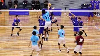 【国スポ近畿2024】少年男子 　大阪 vs 兵庫 第１セット　＜男子バレーボール＞