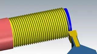THREAD HIGBEE CUT ON MASTERCAM