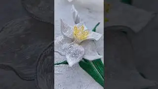 Обзор новой броши для Мастер-Класса "Королевский Нарцисс" 16 февраля старт продаж.