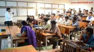 Kautilyas workshop in Badruka College of Commerce and Arts on 20th Sep, 2014