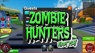 Zombie Hunters Roblox First Play