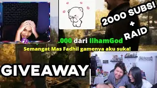 DIRAID BANG @WindahBasudara | 2000 SUBS | GIVEAWAY