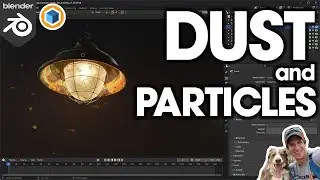 The FASTEST Way to Add Dust and Particles in Blender!