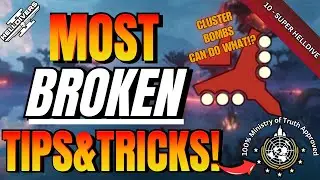 5 BROKEN Tips & Tricks You DID NOT KNOW in Helldivers 2