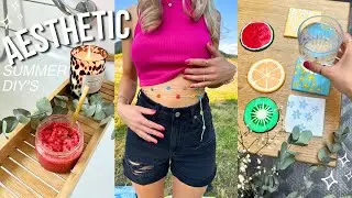 You MUST try these summer DIYs and products 🐚･ﾟ✧ AESTHETIC SUMMER DIYs 2023 - Cali Kessy