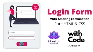 Login Form Using HTML & CSS  | 2020